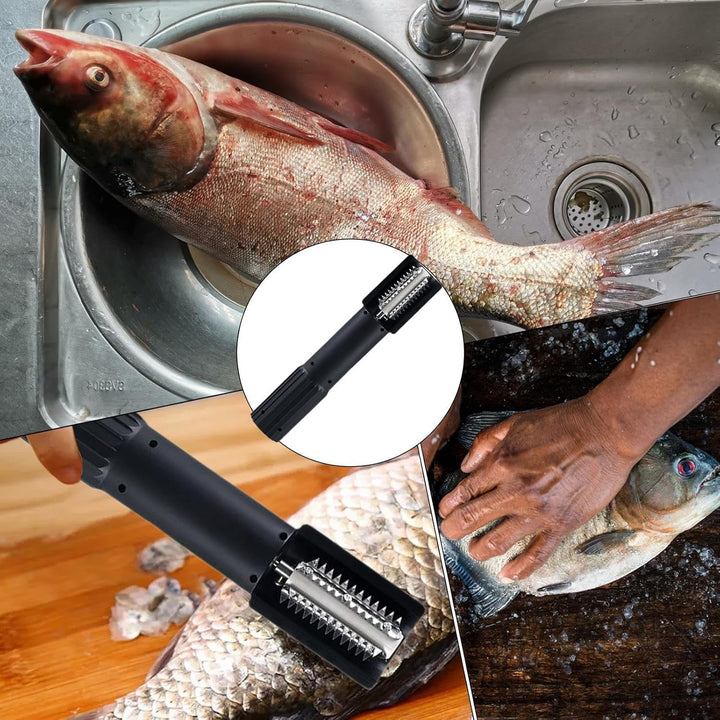 Fischschuppenentferner | Wiederaufladbares Elektrisches Fischschuppen Werkzeug | Elektrisches kabell