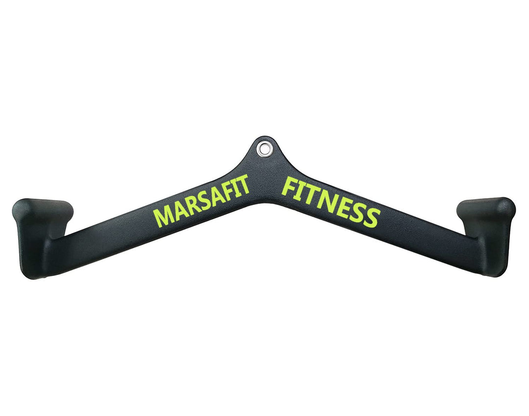 Home Gym Fitness Rowing T-bar V-bar Pulley Cable Machine Attachments Bicep Curl Tricep LAT pulldown