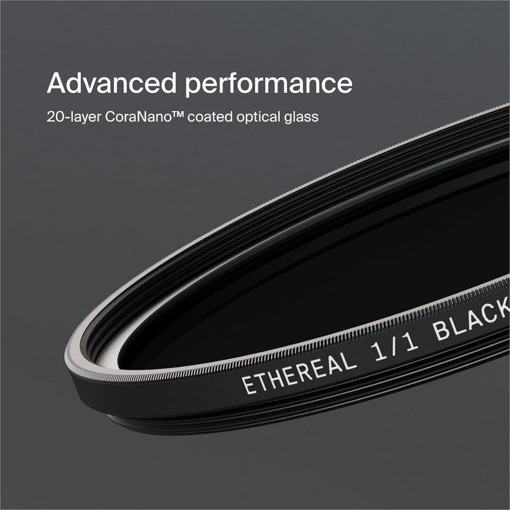 Urth 43mm Ethereal Black Mist ¹⁄₁ Diffusions-Objektivfilter (Plus+) - Kinoeffekt, 20-fache Nanobesch