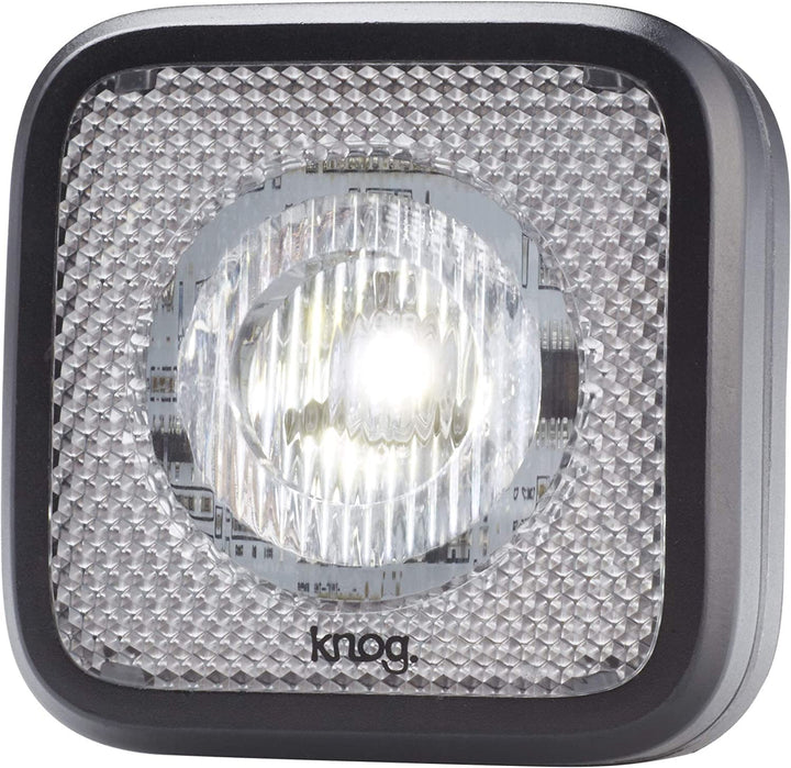 Knog Blinder Mob Vorderleuchte StVZO Schwarz Akku/USB Fahrrad LED Frontlicht