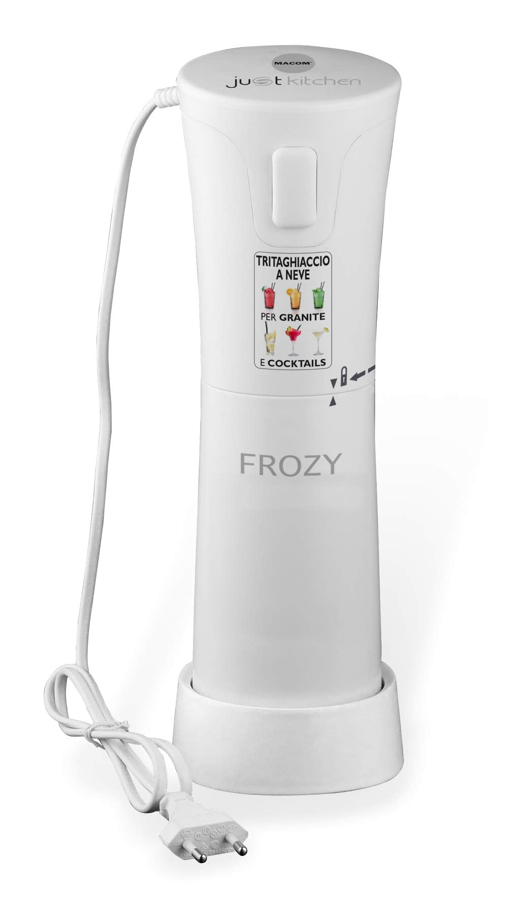 MACOM 861 Frozy Ice Crusher tritaghiacchio Elektrische Granit und für
