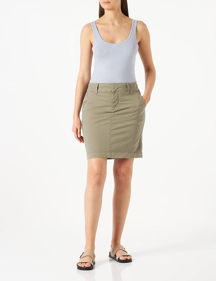 PART TWO Damen Sofinepw Sk Skirt Classic Fit Rock 36 Feather Gray, 36 Feather Gray