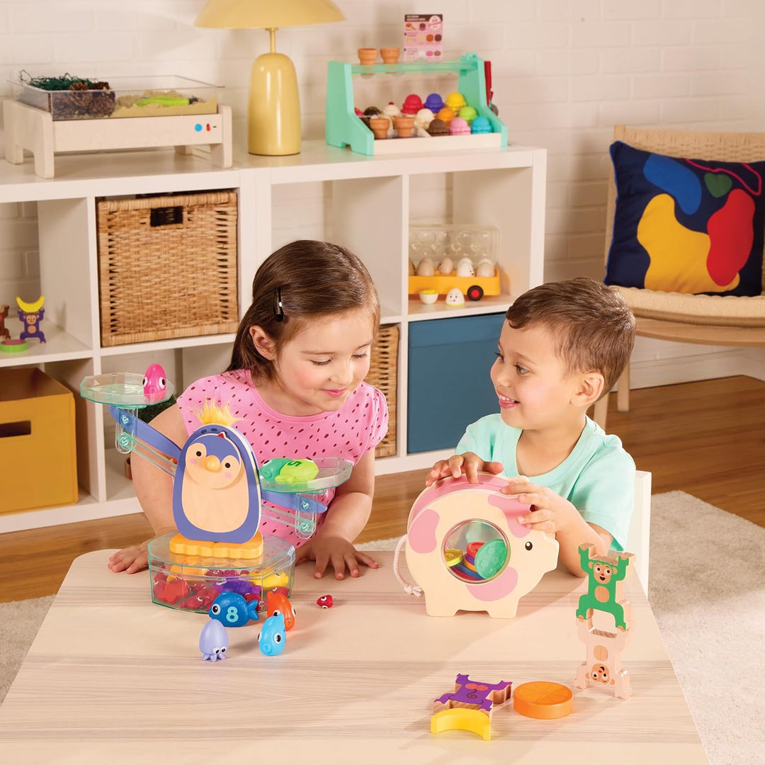 Battat Education - Save & Count Sparschwein - Sparschwein für Kinder - Lernschwein Spielzeug - Entwi