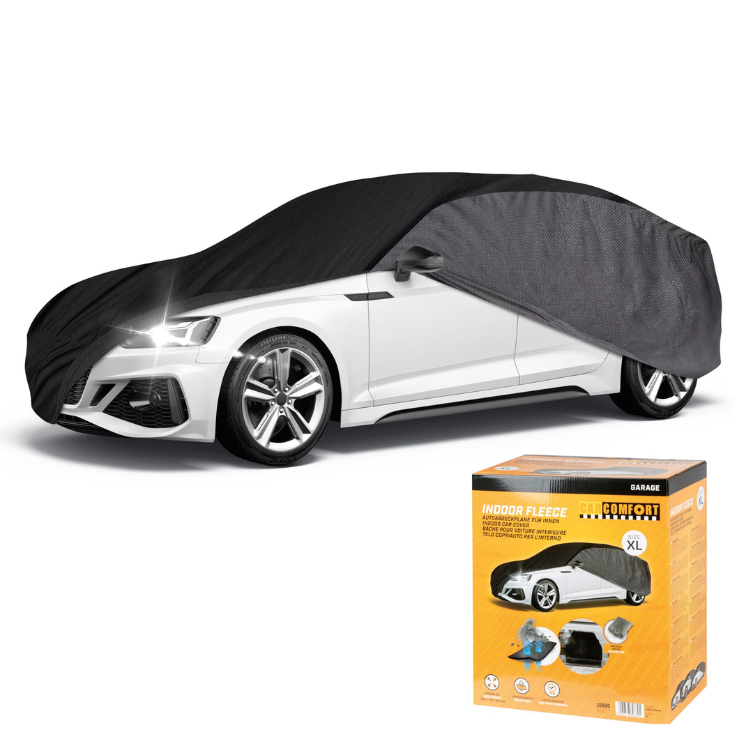 CarComfort Autoplane Indoor, atmungsaktive Autoabdeckung für Innenbereich, lackschonende Auto Abdeck