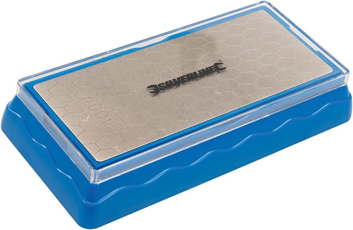 Silverline Doppelseitige Diamantbank Stein 400/1000 Körnung 285829