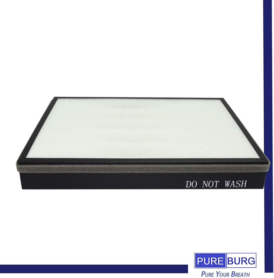 PUREBURG HEPA-Ersatzfilter + Aktivkohlefilter-Set Kompatibel mit Philips Serie 2000i AC2889 AC2887 A