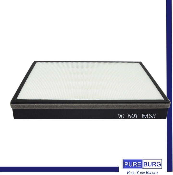 PUREBURG HEPA-Ersatzfilter + Aktivkohlefilter-Set Kompatibel mit Philips Serie 2000i AC2889 AC2887 A