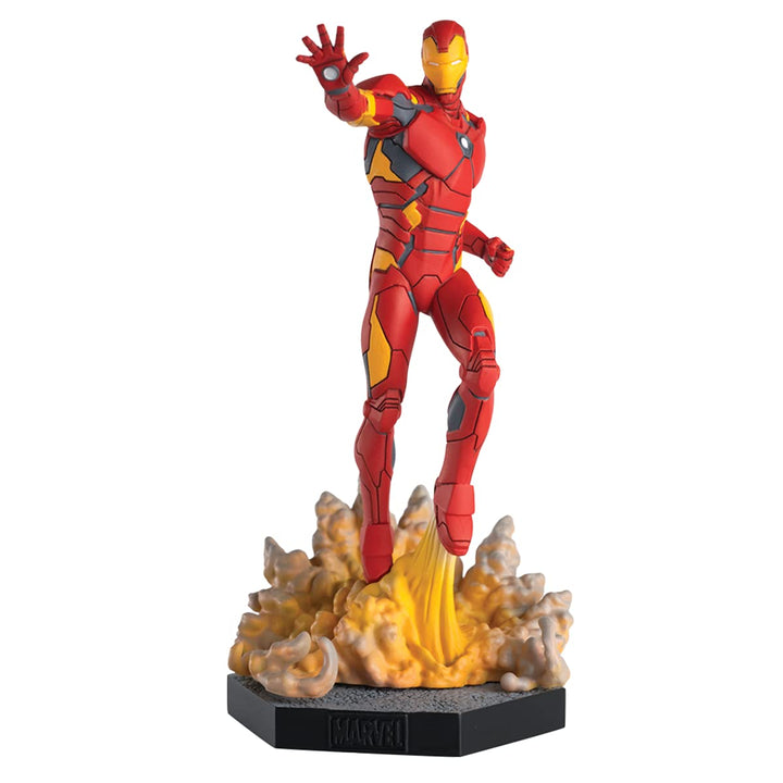 Eaglemoss MVSEN001 30600604120 Iron Man Battle Pose Figur Massstab 1:16, Bunt, único
