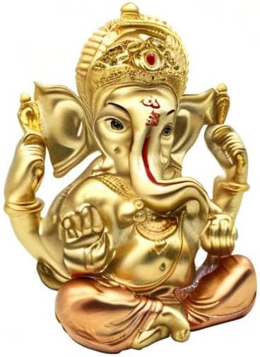 bangbangda 15,2 cm Ganesh Statue Hindu Gott Lord Ganesha Figuren für Diwali Geschenke Indischen hoch