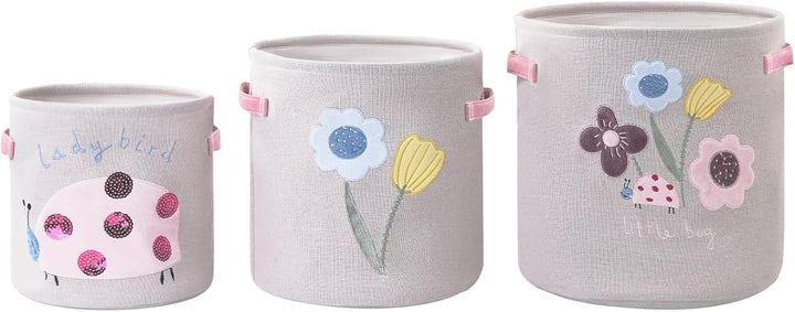 AOFANGSHIYE 3 Pcs kleine Aufbewahrungskörbe, gewebte Körbe, Hamper Körbe für Geschenke leer, Spielze