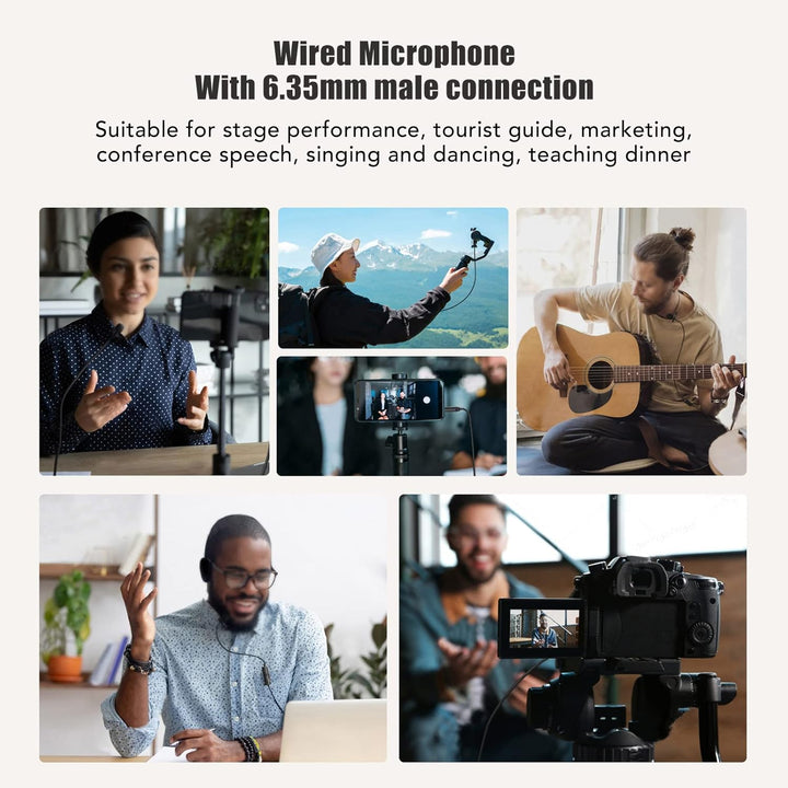 Ohrbügelmikrofon, Tragbares Kabelgebundenes Headset-Mikrofon, Ergonomisches, Dynamisches Mikrofon mi