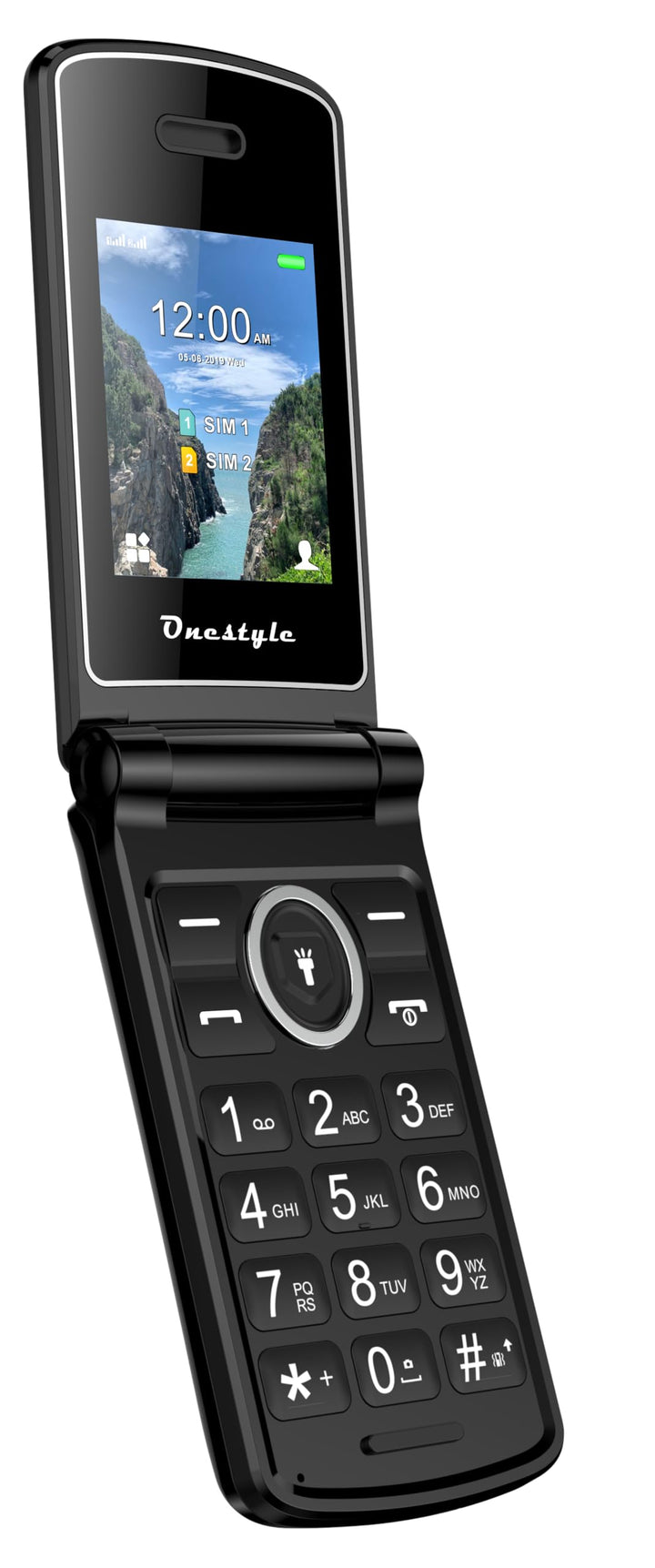 Onestyle Chrome Klapphandy, Dual-SIM, Mobiltlefon