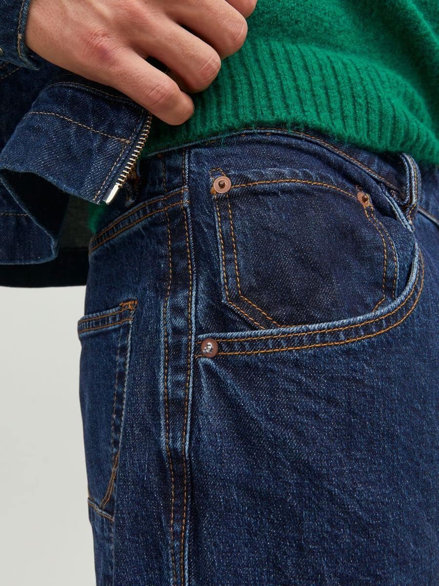 JACK & JONES Herren Hose 28W / 32L Blau, 28W / 32L Blau