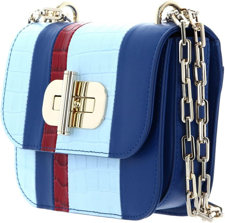Tommy Hilfiger Turnlock Mini Crossover Sweet Blue Mix