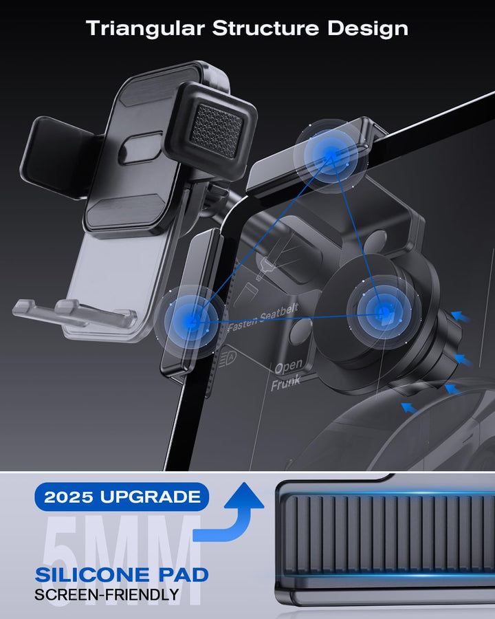 Handyhalterung für VW 12,9 Zoll Display, Golf 8.5/Tiguan 3/Passat B9, Golf/Tiguan/Passat 2024-2026 A