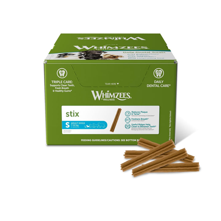 Whimzees Stix grösse S / 150 St. im Display, 1er Pack (1 x 2.25 kg)