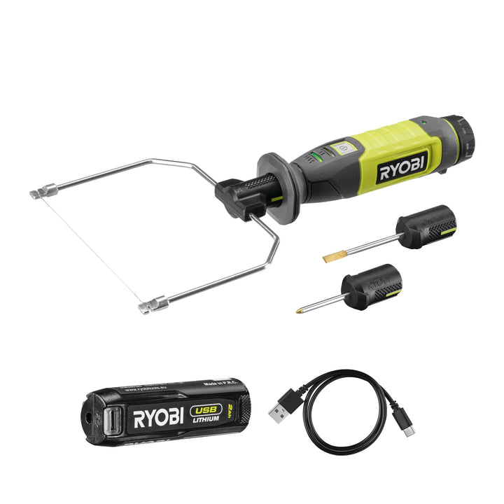 RYOBI RHC4-120G Heissschneider für Polystyrol, wiederaufladbar, mit 4 V Akku