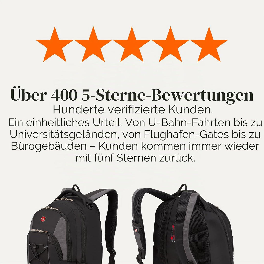 Swiss Gear Unisex 1186 Bungee-rucksack Rucksack (1er Pack) Einheitsgrösse Schwarz / Grau, Einheitsgr