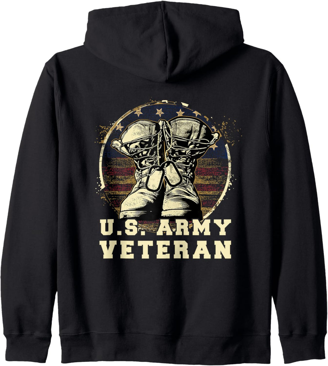 US Air Force United States Army Stiefel Veteran Amerika Kapuzenjacke