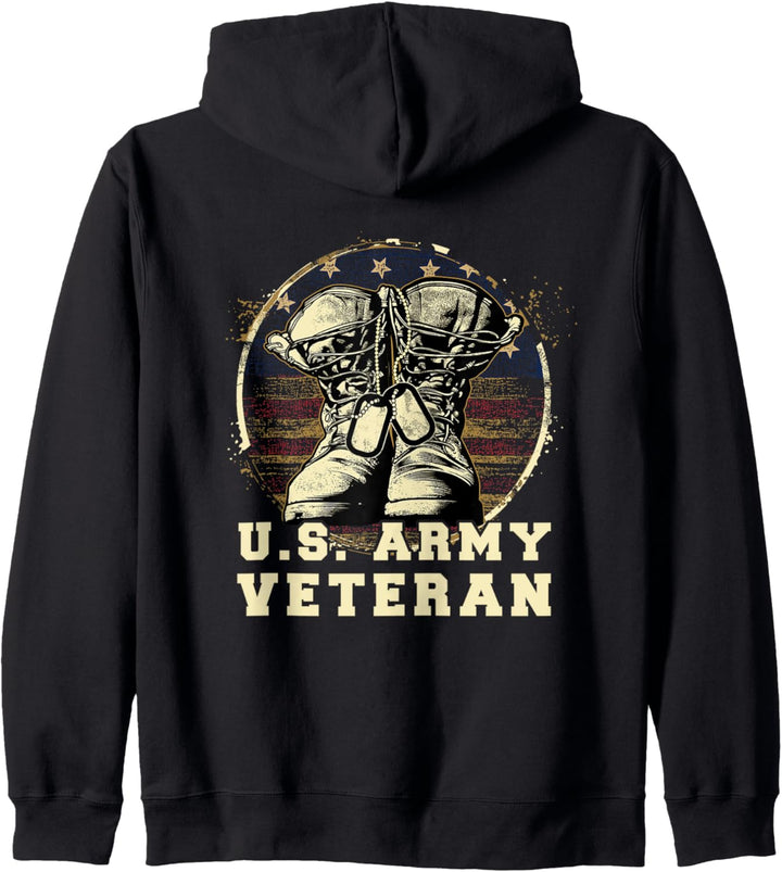 US Air Force United States Army Stiefel Veteran Amerika Kapuzenjacke