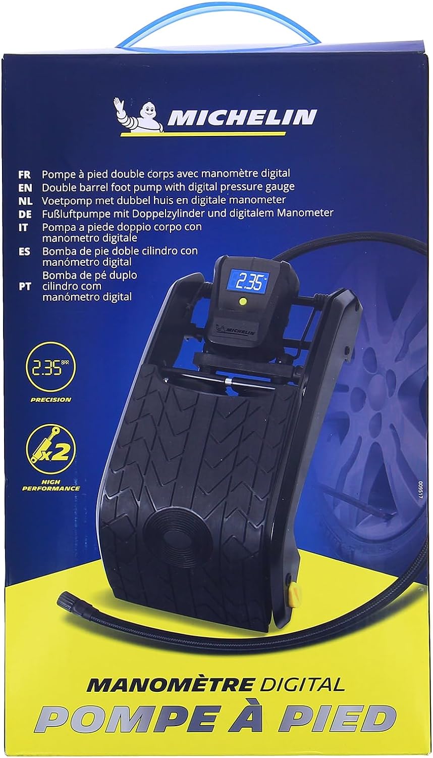 Michelin Pumpe Double manometre a