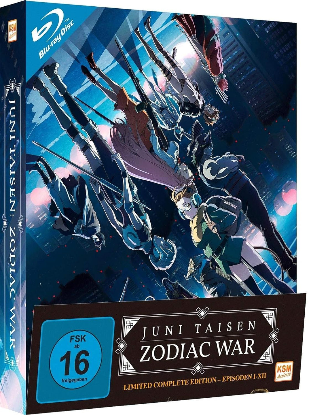 Juni Taisen - Gesamtedition: Episode 01-12 [Blu-ray], Blu-ray