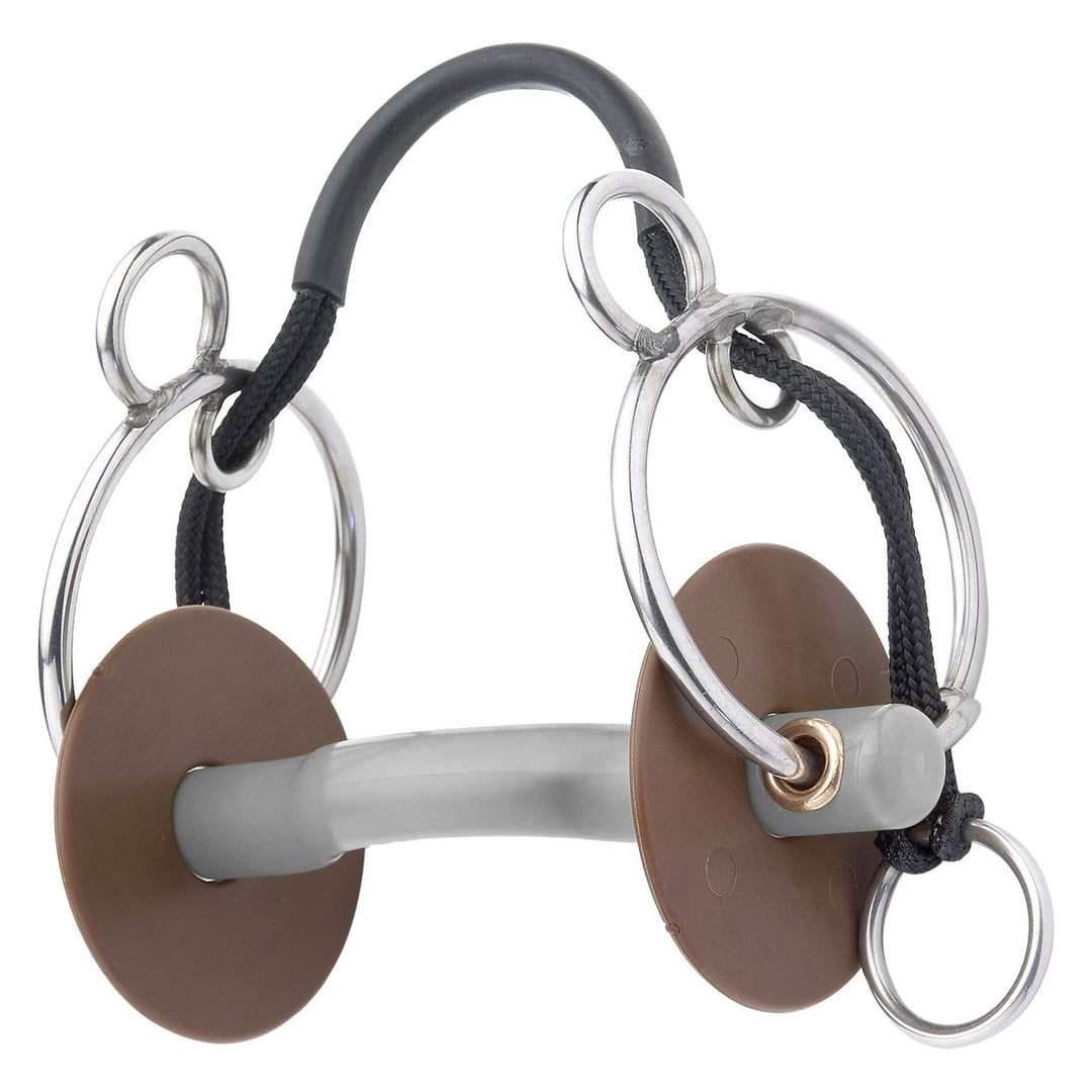 Beris Gebiss Kombi Zungenbogenstange Soft, grau, 10248-130-S 130mm Soft, 130mm Soft