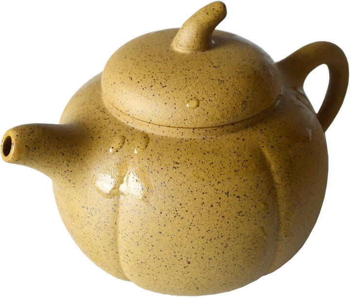 Teekanne 237 ml chinesische Yixing Zisha Teekanne Sesamgelber Schlamm