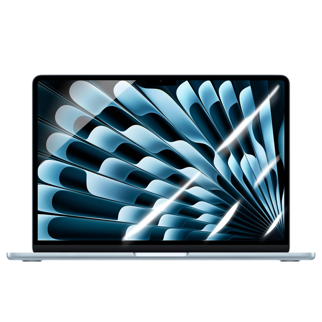 Gehärtetes Glas Displayschutzfolie für 2025-2022 MacBook Air 13,6 Zoll M4 M3 M2 Chip A3240 A3113 A26
