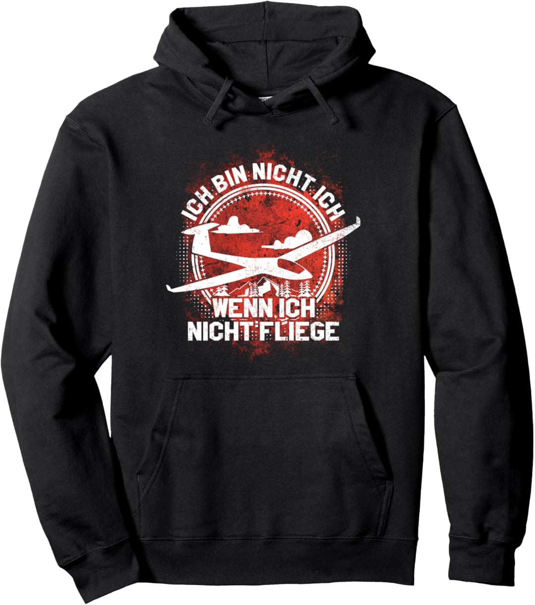 Lustiger Gleitflugzeug Segelfliegen Segelflug Flieger Spruch Pullover Hoodie