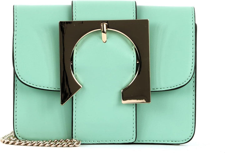 SEIDENFELT MANUFAKTUR SFM221 Crossbag Aqua/Gold
