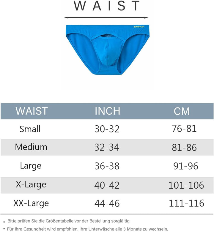 Herren Slips Unterhosen Männer Bambus Unterwäsche Underwear Nahtlose Weiche Low Rise Mens Briefs Und