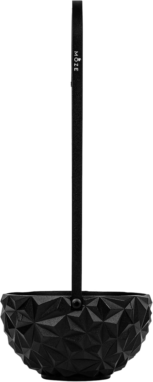 HOOKAiN Moze Shisha - Kohlekorb - Flare - Black - Hochwertiger Gusseisen Kohlekorb - Premium Qualitä