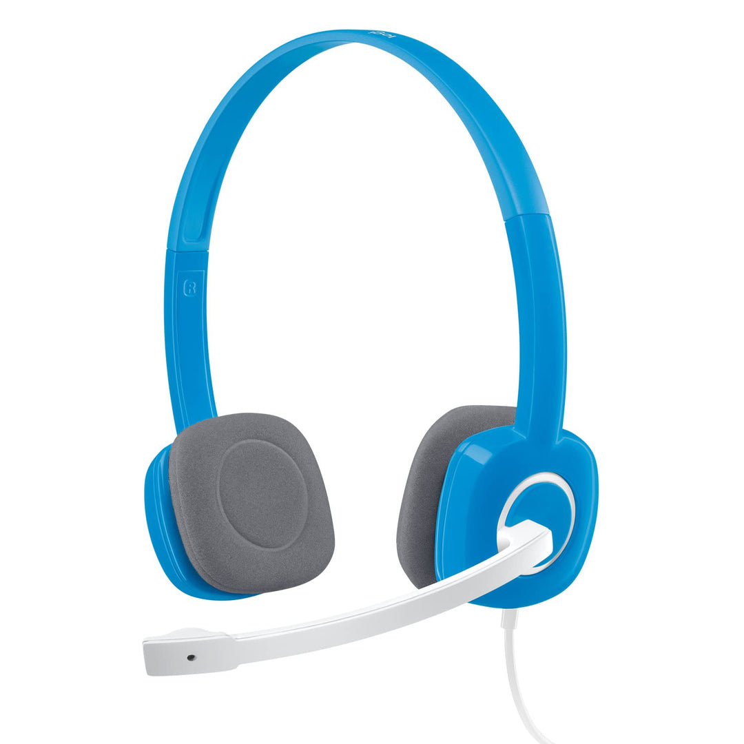 Logitech H150 Kopfhörer mit Mikrofon, Stereo-Headset, Mikrofon und Kopfbügel Verstellbar, Schaumstof
