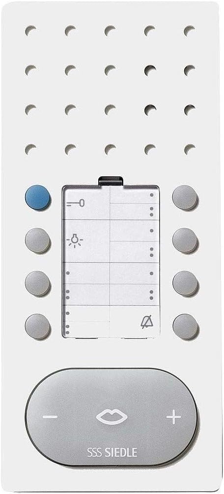Siedle 4911673 Freisprech-Telefon Comfort, In-Home-Bus, BFC 850-0 W, Weiss/opulenter Garten