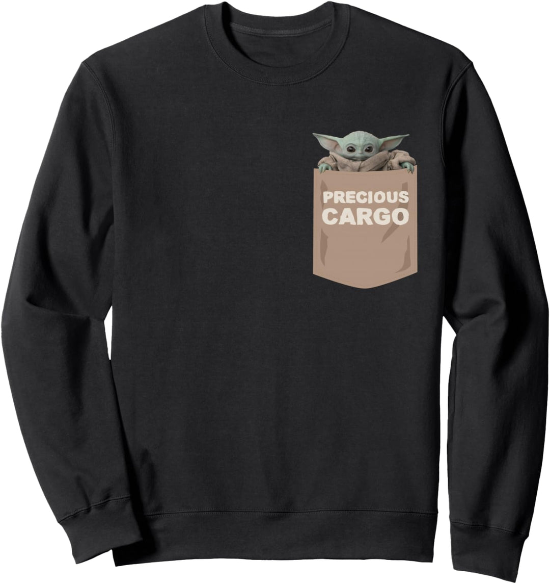 Star Wars The Mandalorian The Child Precious Cargo Pocket Sweatshirt