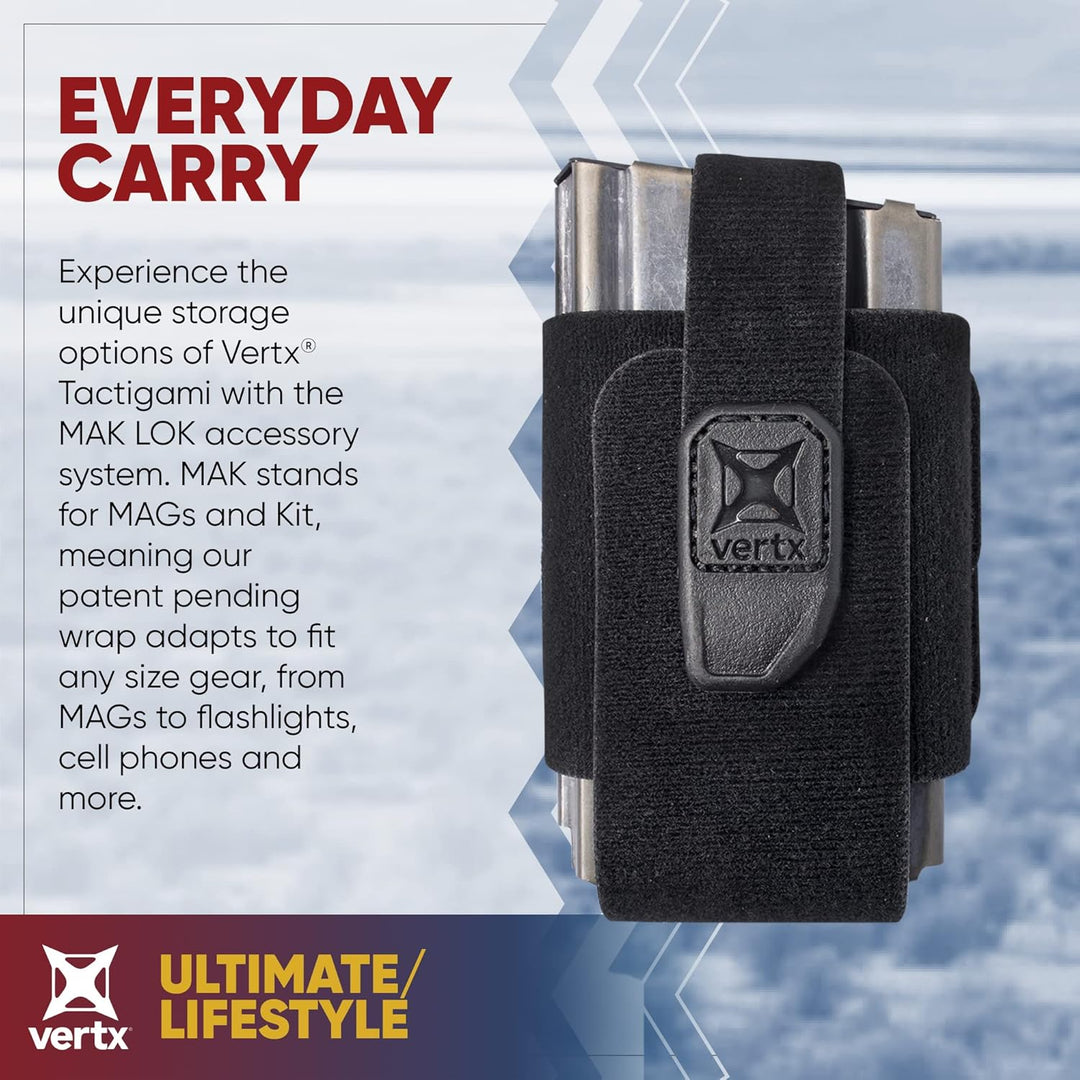 Vertx Tactigami Pack/Sling Zubehör MAK LOK - schwarz, MAK LOK - schwarz
