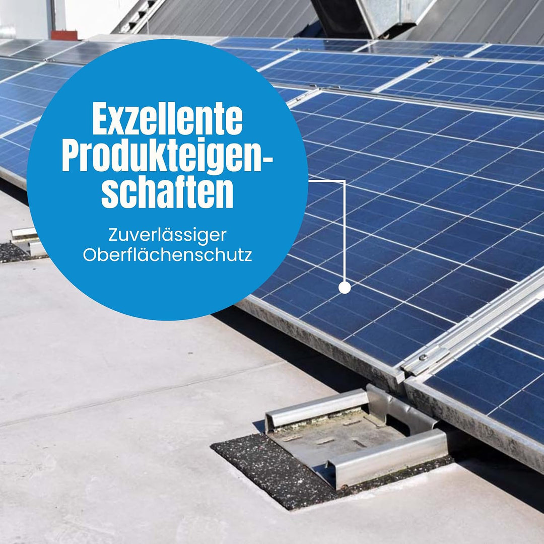 KRAITEC® top alu FiRe Bautenschutzmatte 8mm x 25cm x 8m | schwerentflammbar mit Alutriplexfolienkasc