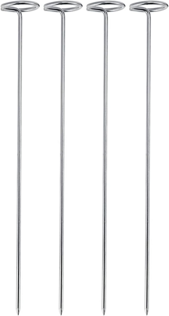 Doppelschicht Rack Mit 4 Spiessen, Verchromt, Optimiertes Ersatz Zubehörgestell Für Luftfritteusen K