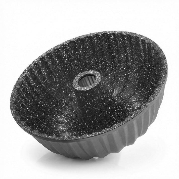 STONELINE® Gugelhupf Backform, 24,5 cm, Aluguss, Antihaftbeschichtung mit echten Steinpartikeln, Kuc
