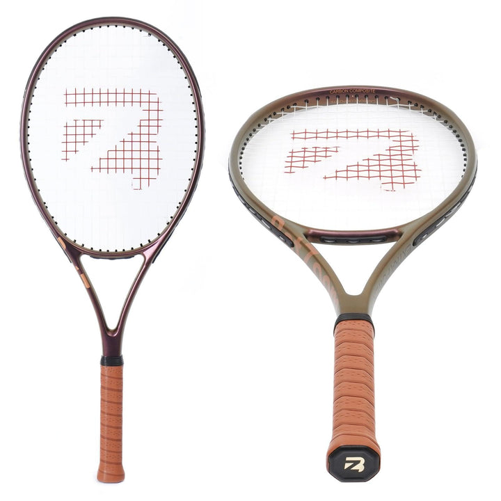 BatZoom Tennisschläger für Anfänger und Erwachsene, Leichter Graphitschläger mit komfortablem Griff,