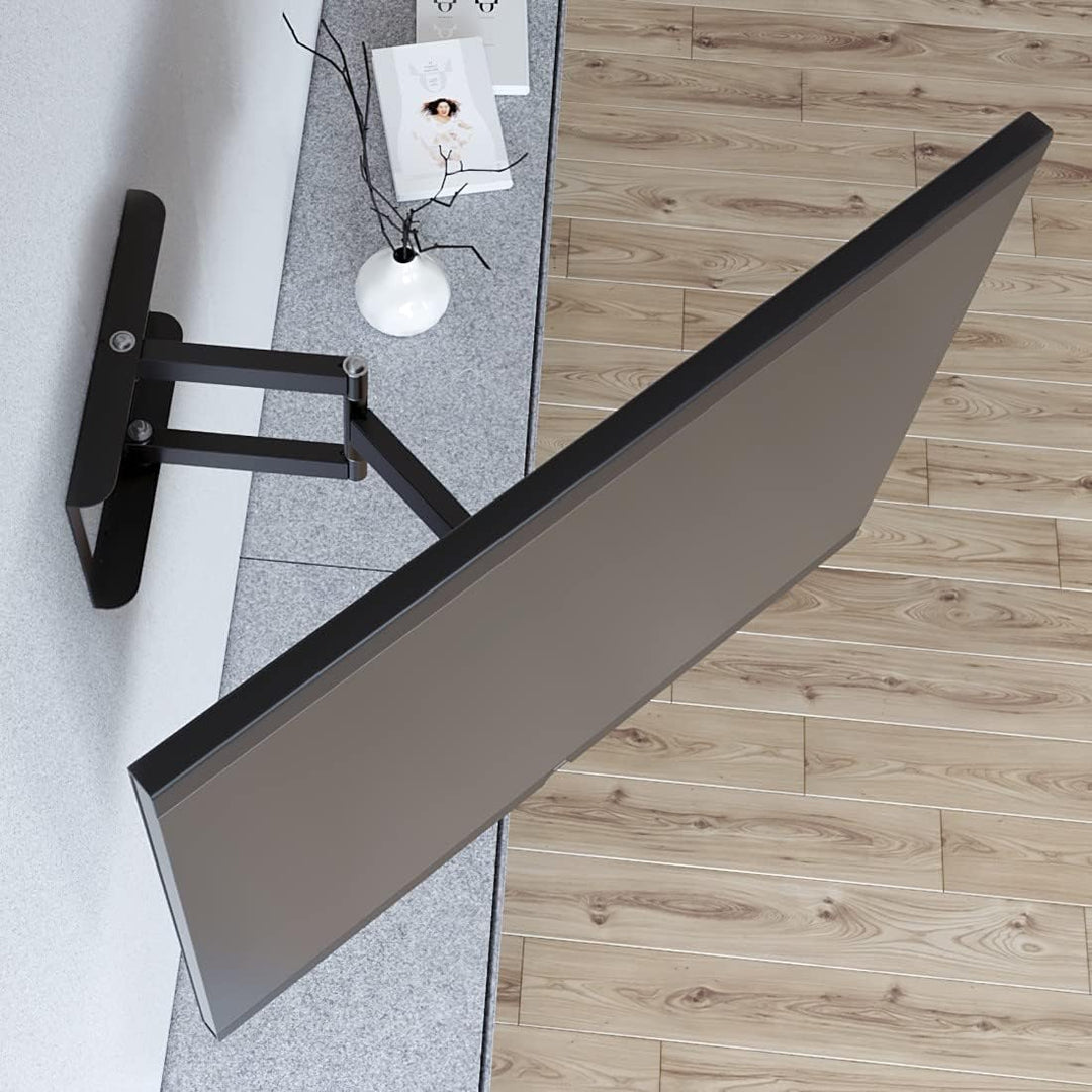 Hama TV Wandhalterung 65 Zoll bis 32 Zoll (max. VESA 400x400, ausziehbar bis 35kg inkl. Fischer-Dübe