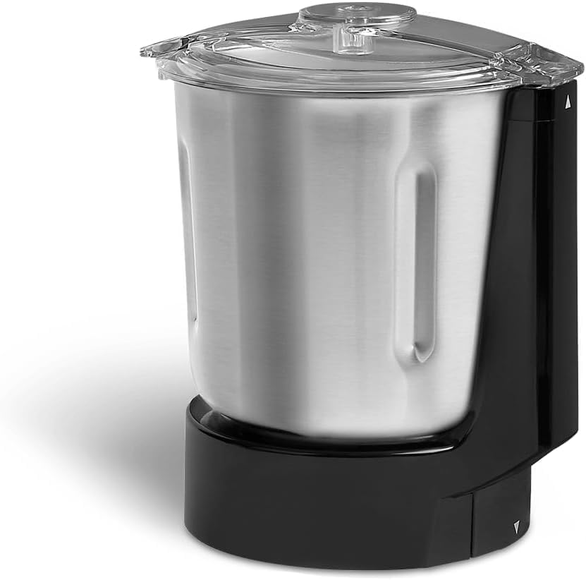 SPRINGLANE Edelstahlmixbehälter für Hochleistungsmixer Hanno, Anthrazit, spülmaschinengeeignet