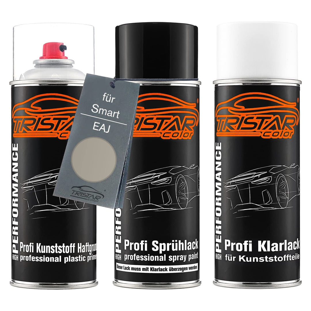 TRISTARcolor Autolack Spray Kunststoff für Smart EAJ Champagne Remix Metal. | Champagne Remix Metall