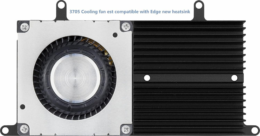 Khadas 3705 Leiser Kühlventilator Cooling Fan Kompatibel mit Neu VIMs/Edge-V/Edge Wärmeableiter 3705