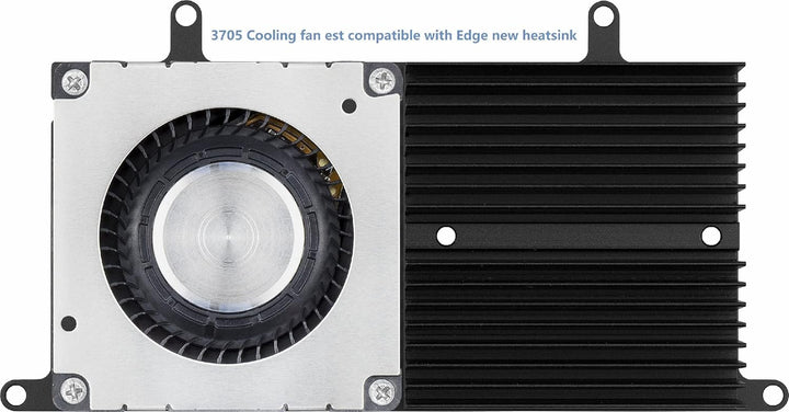 Khadas 3705 Leiser Kühlventilator Cooling Fan Kompatibel mit Neu VIMs/Edge-V/Edge Wärmeableiter 3705
