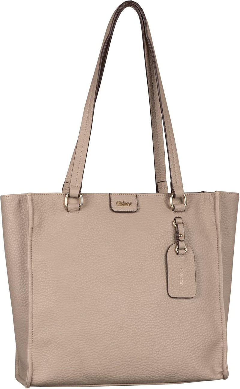 Gabor Damen Laurine Shopper 42 x 13 x 30 (LxBxH) Taupe, 42 x 13 x 30 (LxBxH) Taupe