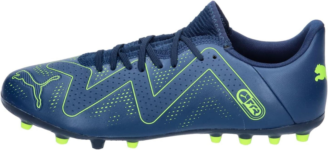 PUMA Herren Future Play Mg Fussballschuh 40 EU Persian Blue Pro Green, 40 EU Persian Blue Pro Green