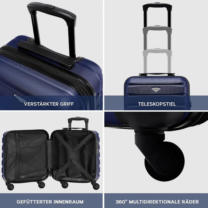 Flight Knight ABS-hartschalenkoffer Kabinen- Und Handgepackoptionen, Die Fur Uber 100 Fluggesellscha