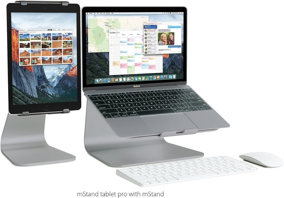 Rain Design mStand Tabletpro 9.7" (iPad Pro/Air), Space Gray (10058) horizontale und vertikale Ständ